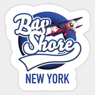 Bay Shore New York Logo Sticker